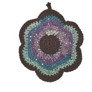 Handcrafted Crochet Flower Pot Holder